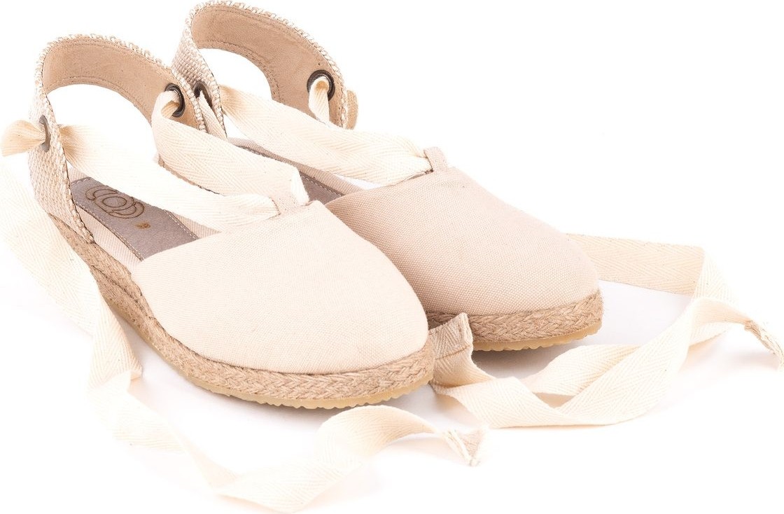 Star Tombis Gerçek Elişi Ipli Düz Topuk Keten Espadril Handmade görsel 4