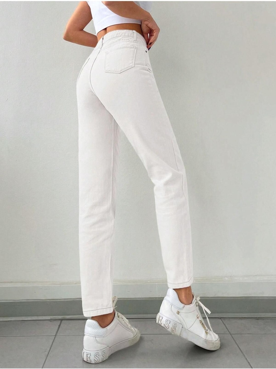 ByCukurovaFrango Retro Comfort Mom Jean - Yüksek Bel Rahat Kesim görsel 8