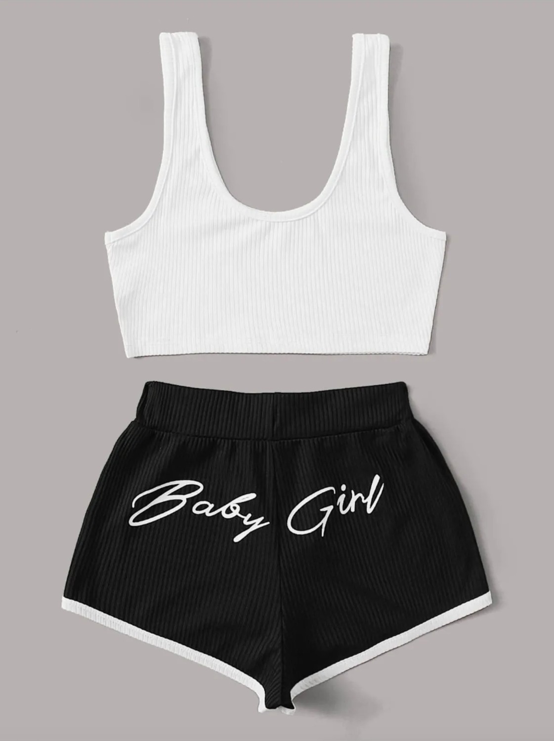Losebro Baby Girl Bordo Şort Takımı görsel 6