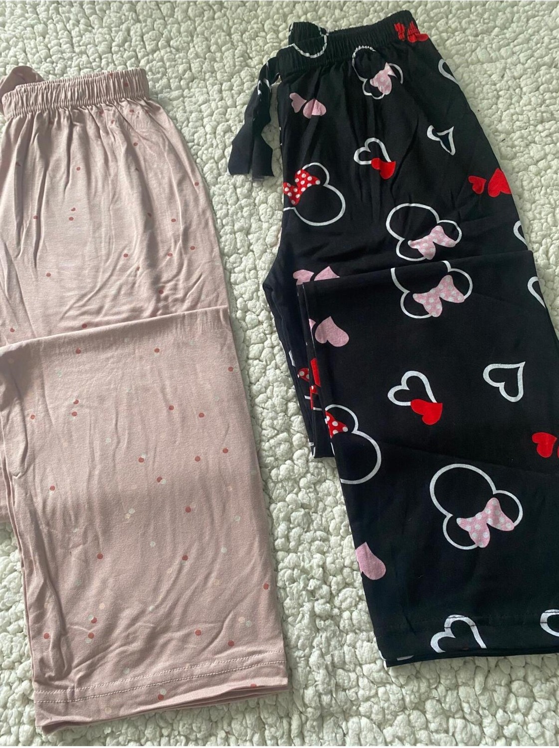 Düven Kadın Desenli Pijama Altı - 2'li Tek Alt Pijama