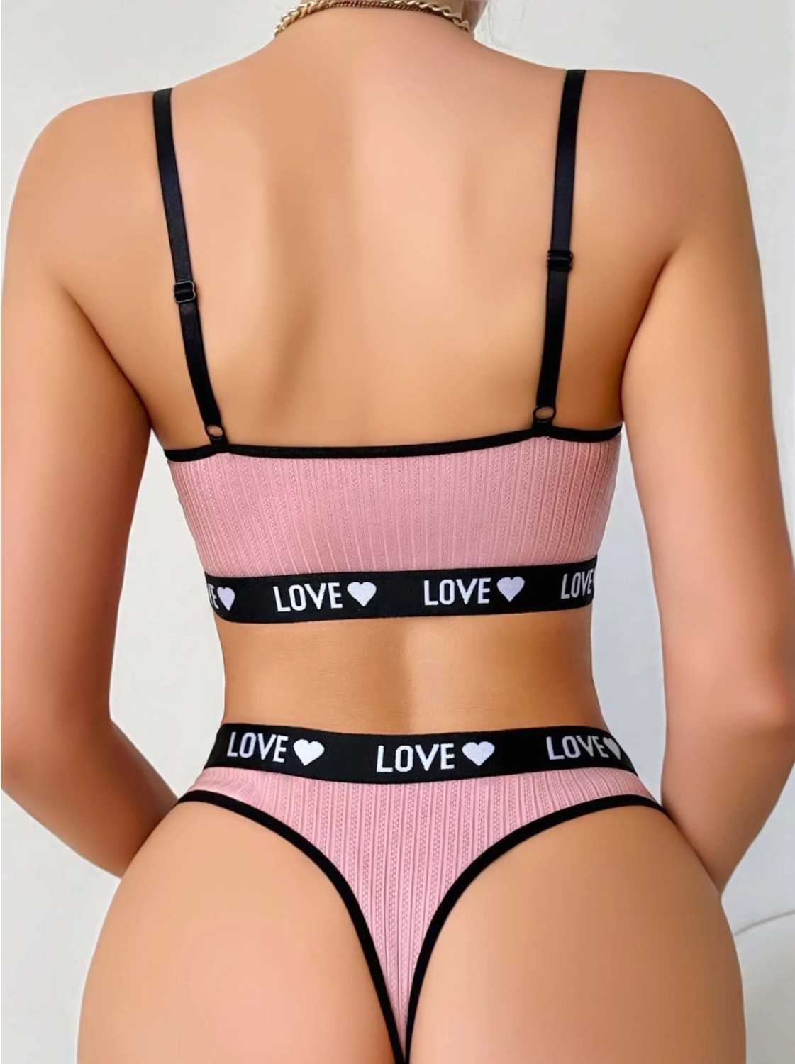 Marsilyan Kadın Kırmızı Sweet Sütyen Kilot Takımı 5161 görsel 7