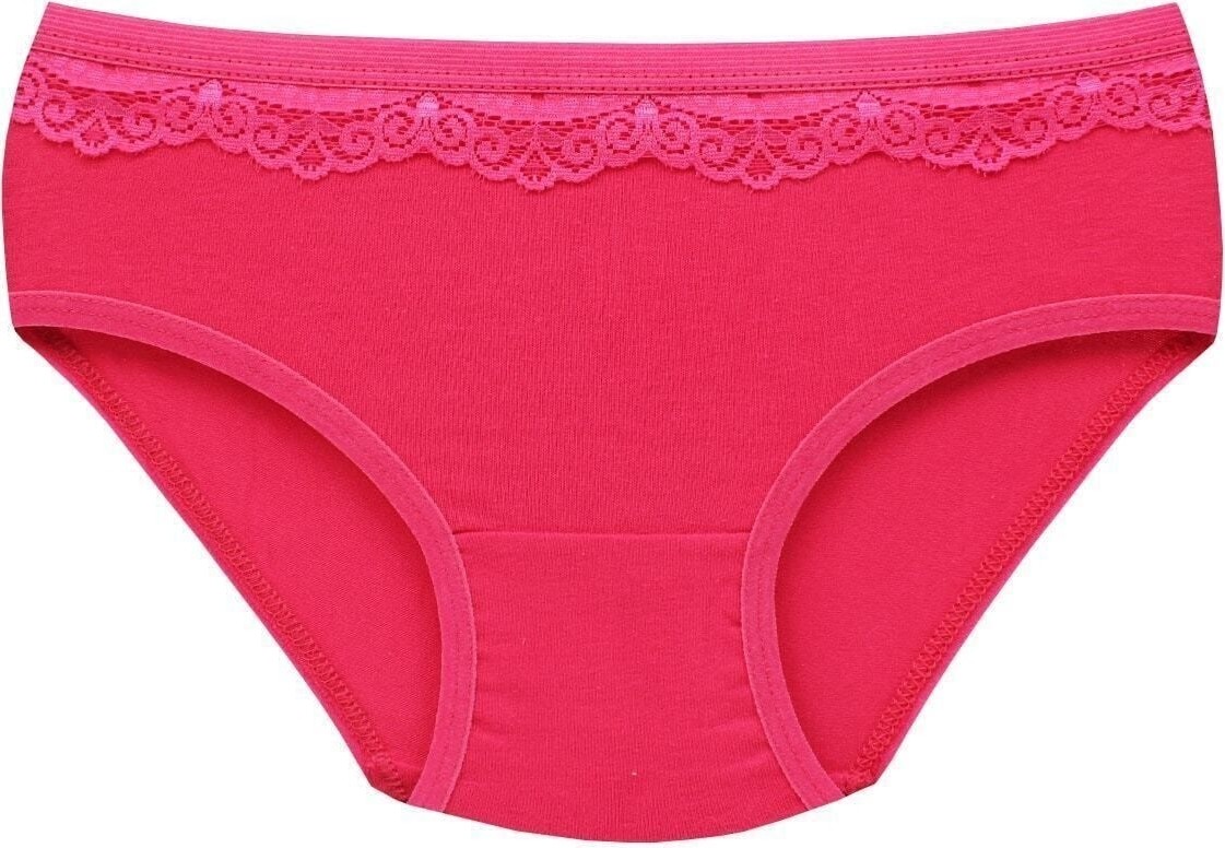Bonbonetti Chocolate Baby&Kids Kız Çocuk Beli Dantelli Külot 6'lı görsel 5