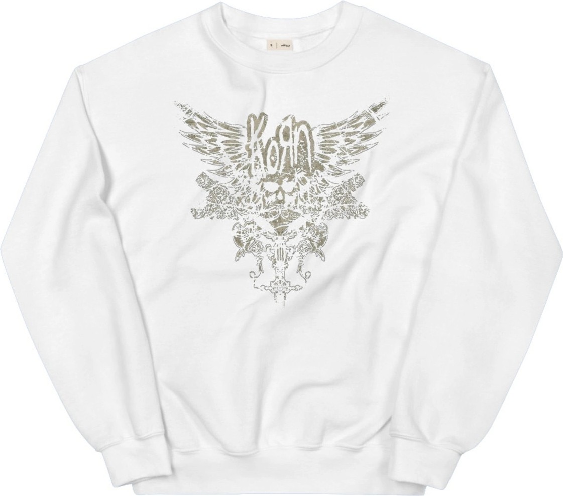 Tarzsokak Korn Sweatshirt Beyaz