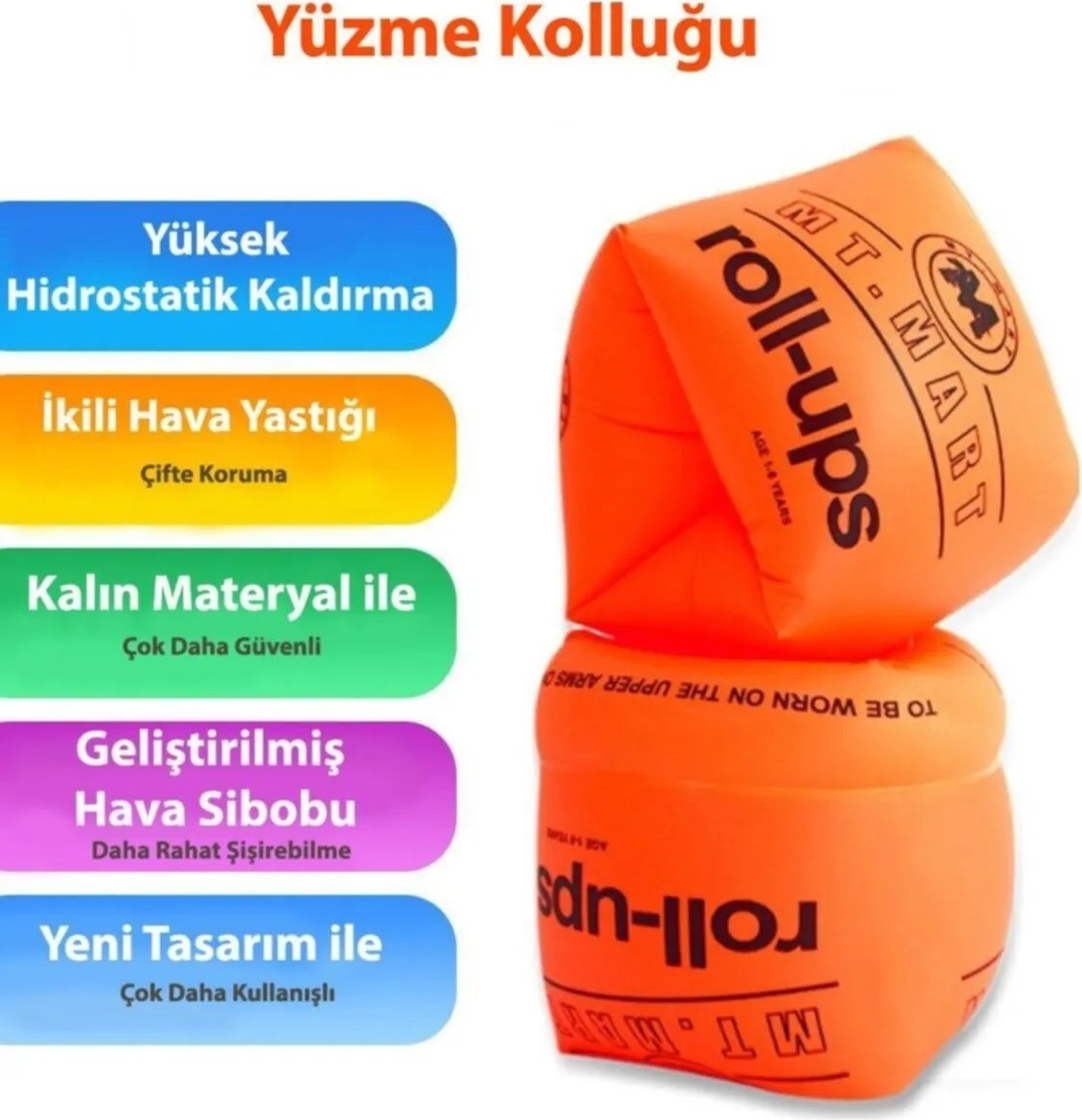Şişme Yüzme Kolluğu Her Yaşa Uygun