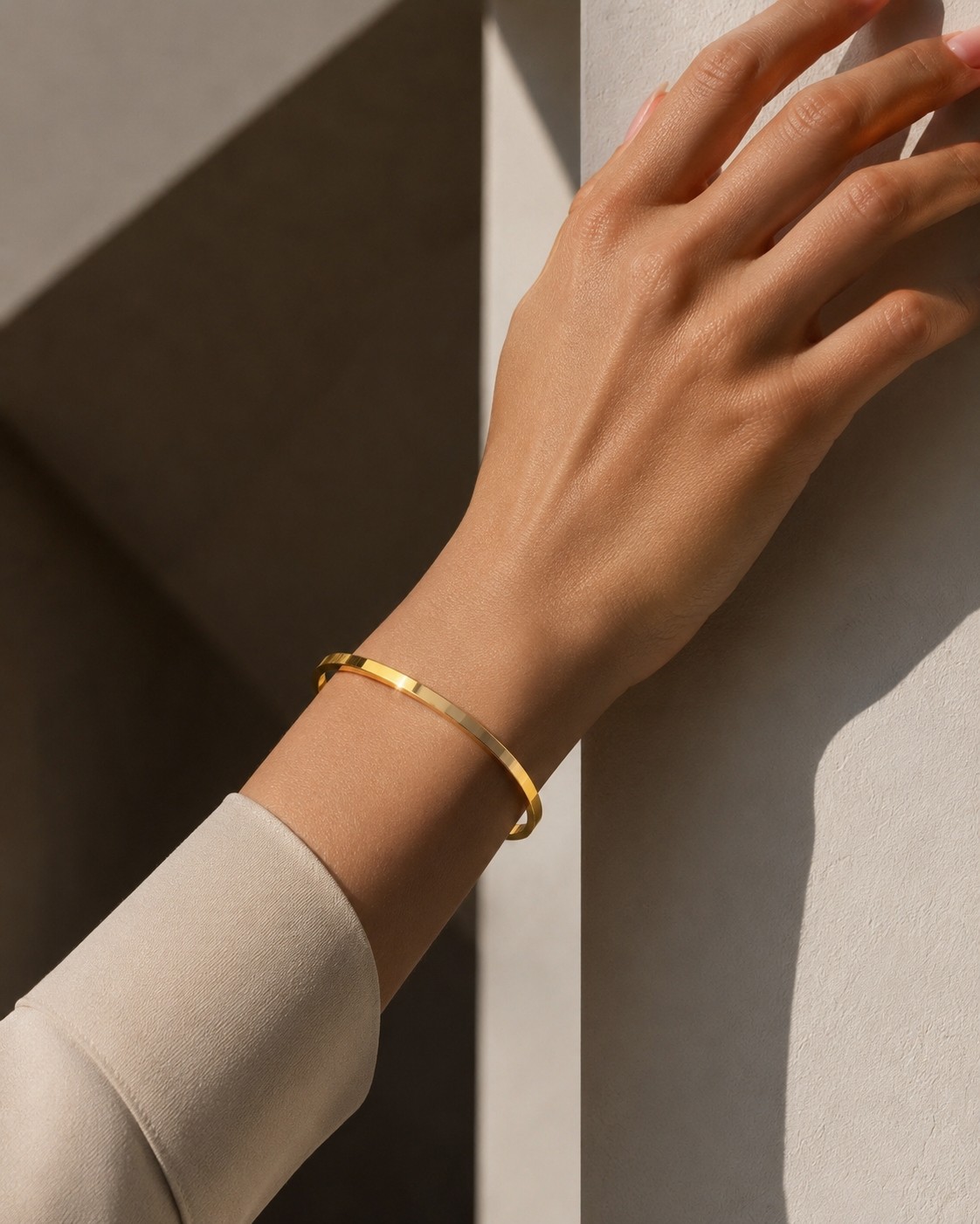 Sarezza Gold 22 Ayar Kibrit Çöpü Model Ajda Bilezik 10GR