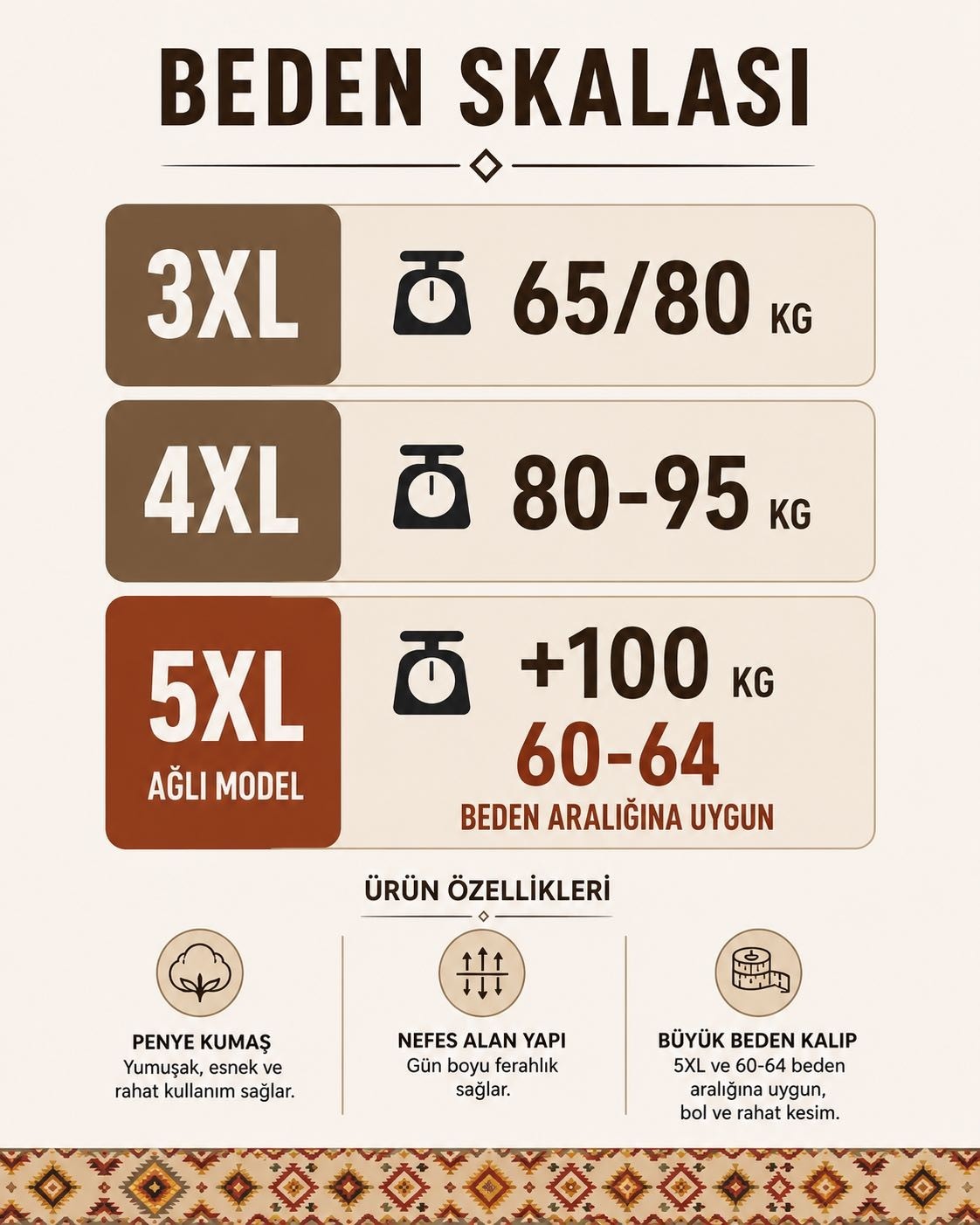 Store Büyük Beden Yazlık Penye Kadın Şalvar Pantolon görsel 4