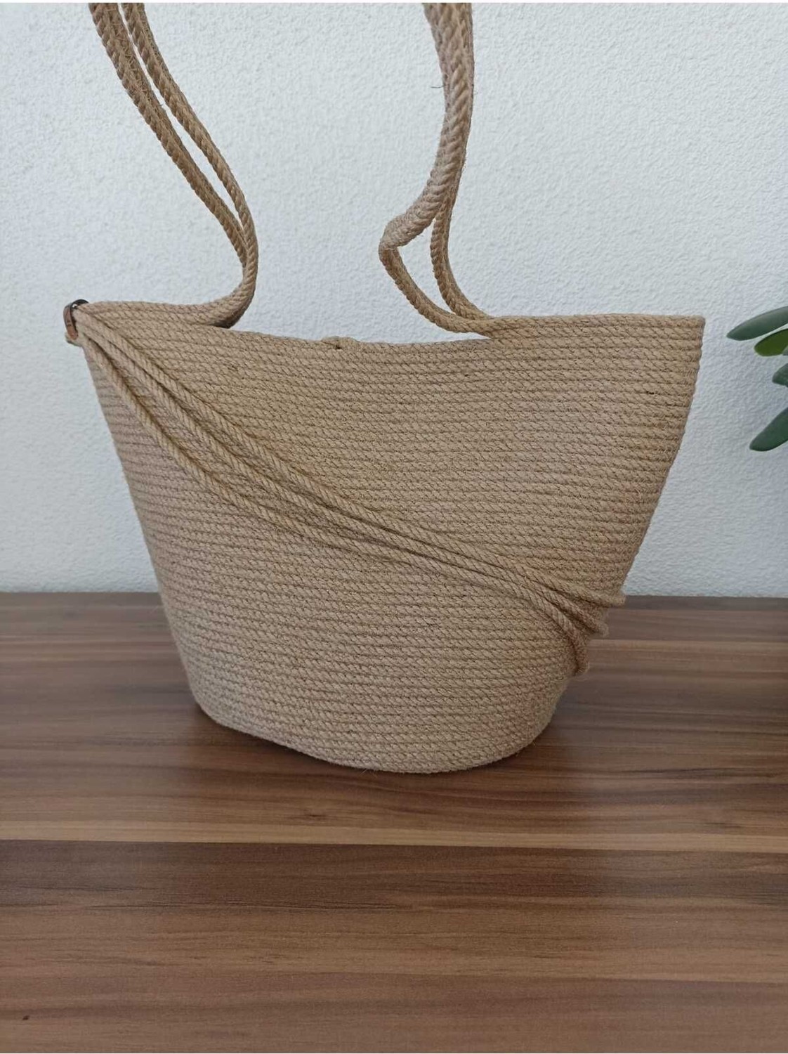 Naspar El Yapımı Omuz Çantası / Plaj Çantası / Günlük Kol Çantası görsel 3