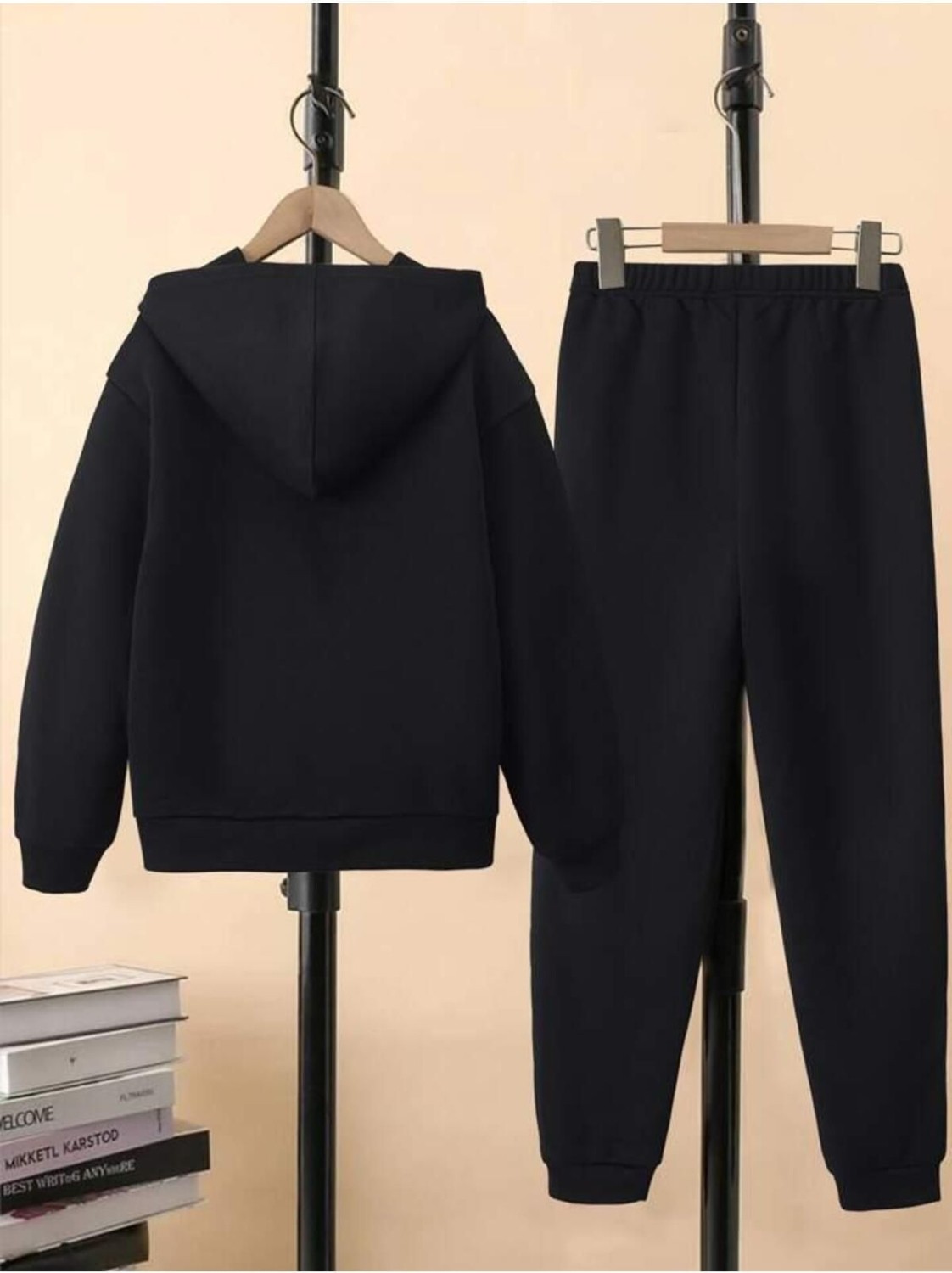 Yoho Sport Unisex Siyah Oversize Nasa Esofman Takımı görsel 2