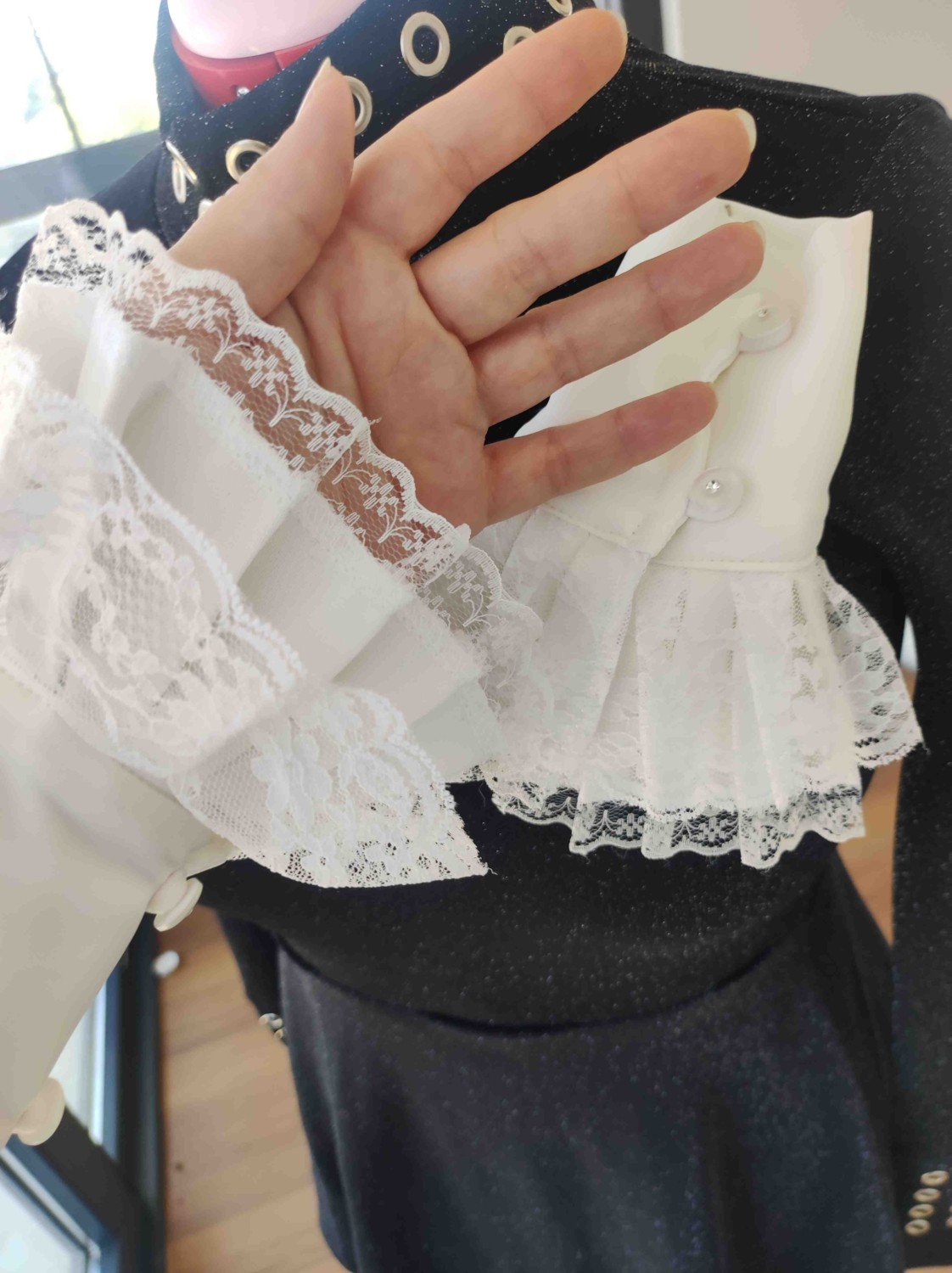 Firuz Rukye Gipurlu Manşet Uzatıcı Kolluk görsel 5