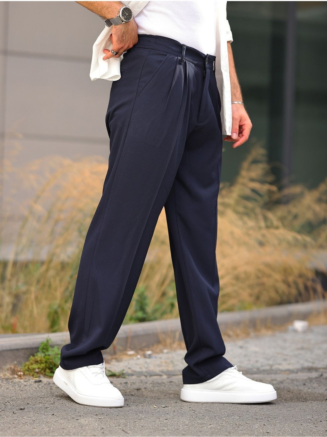 Baselco Baggy Kumaş Pantolon görsel 2