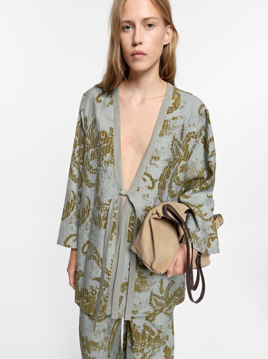 Parfois Kadın Dokulu Desenli Kimono