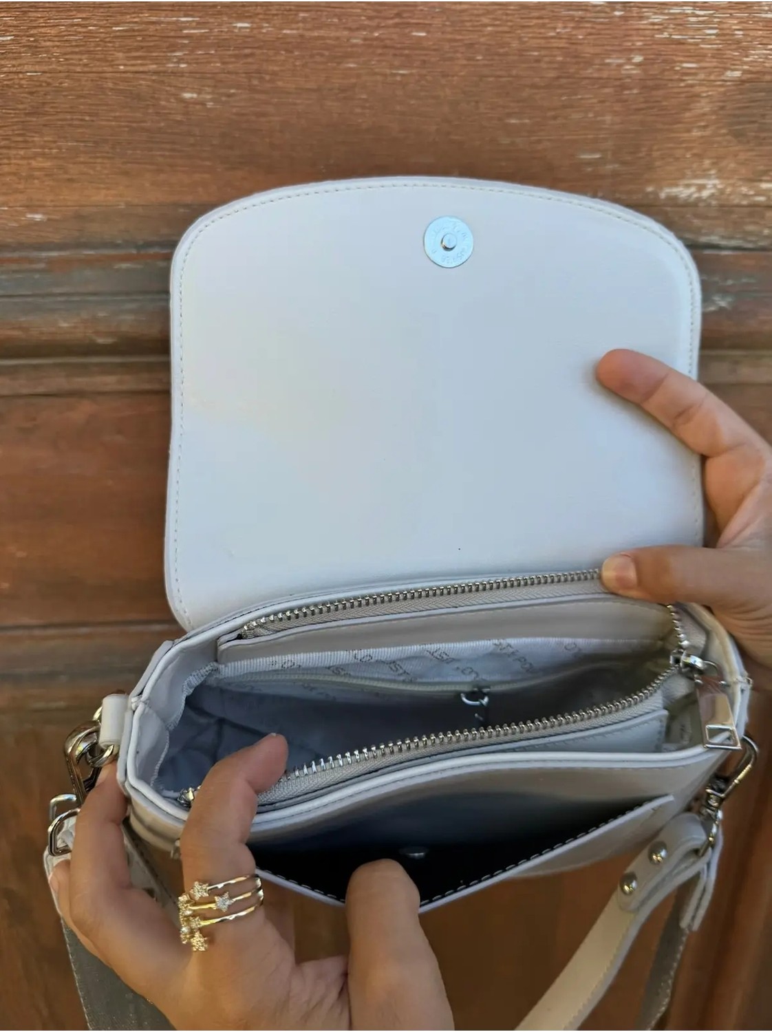 Just Polo Kadın Orta Boy Ayarlanabilir Çapraz Askılı Günlük Kullanıma Uygun El & Omuz Çantası Shoulder Bag görsel 5