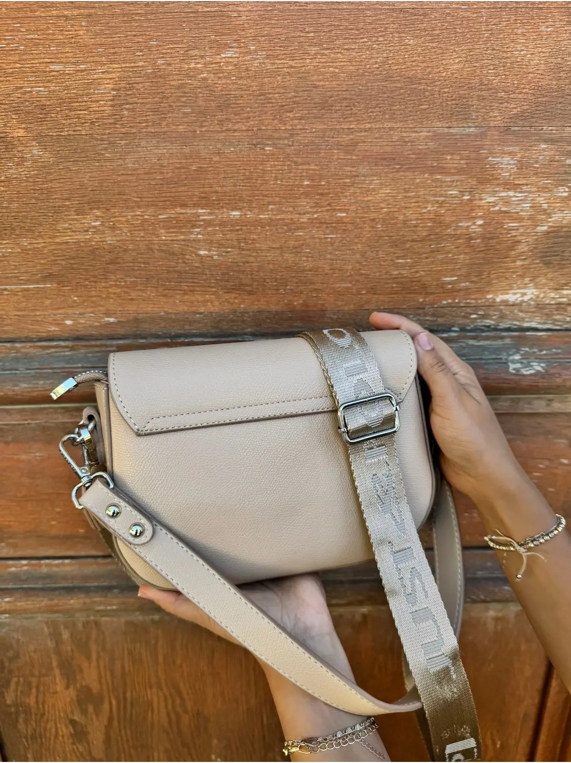 Just Polo Kadın Orta Boy Ayarlanabilir Çapraz Askılı Günlük Kullanıma Uygun El & Omuz Çantası Shoulder Bag görsel 7
