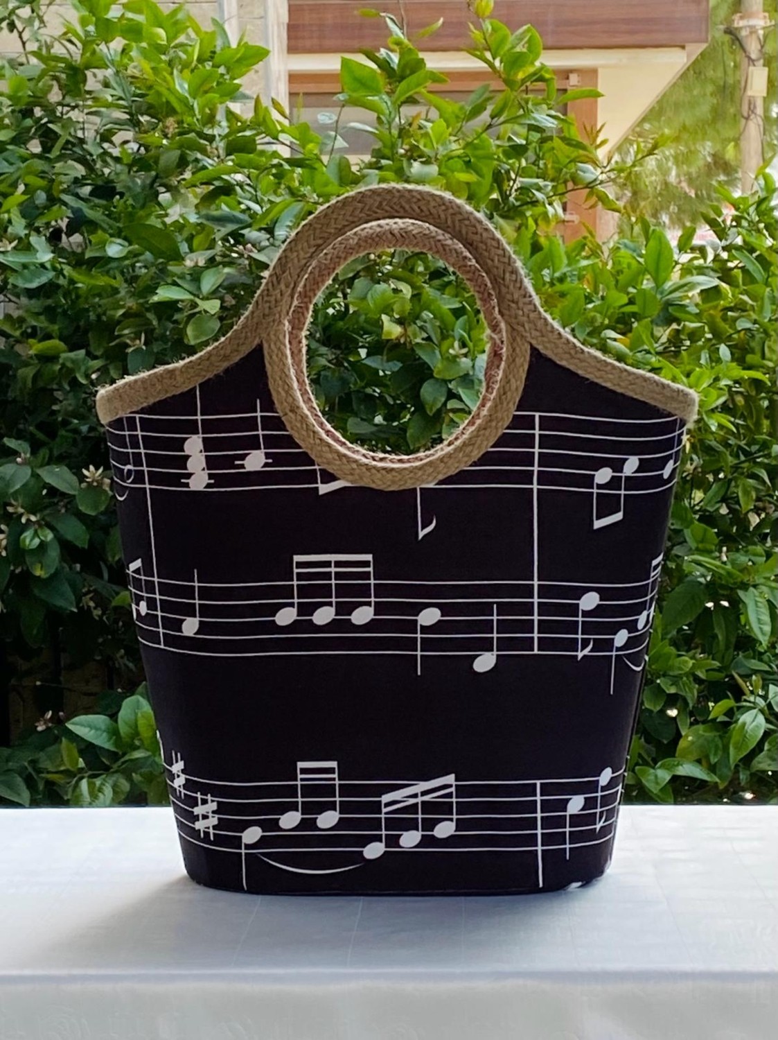 Çanta Tasarımcısı Plaj Bags Plaj Çantası Notalar görsel 2