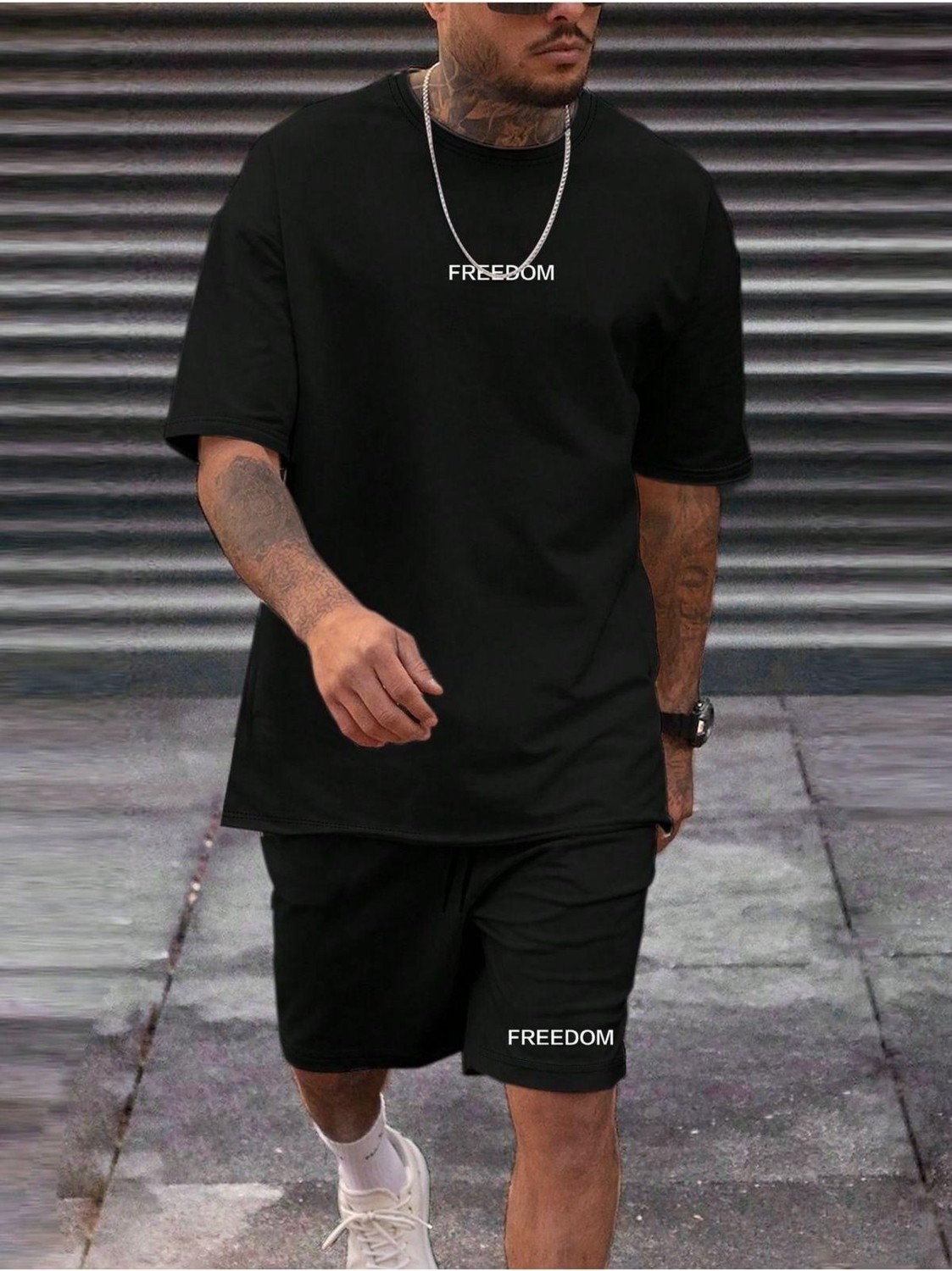 Yoho Sport Unisex Freedom Yazılı Alt Üst Takım görsel 2
