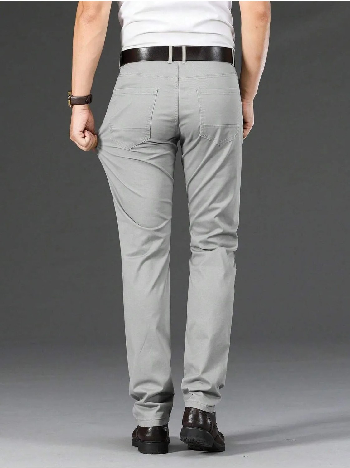 Wkm Erkek Regular Fit Rahat Kesim Non-Denim Kot Pantolon görsel 7