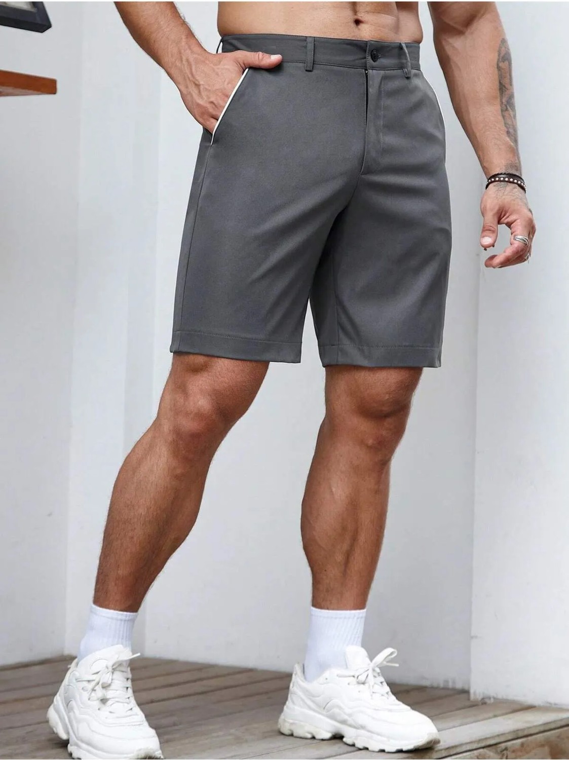 Wkm Regular Fit Chino Şort görsel 6