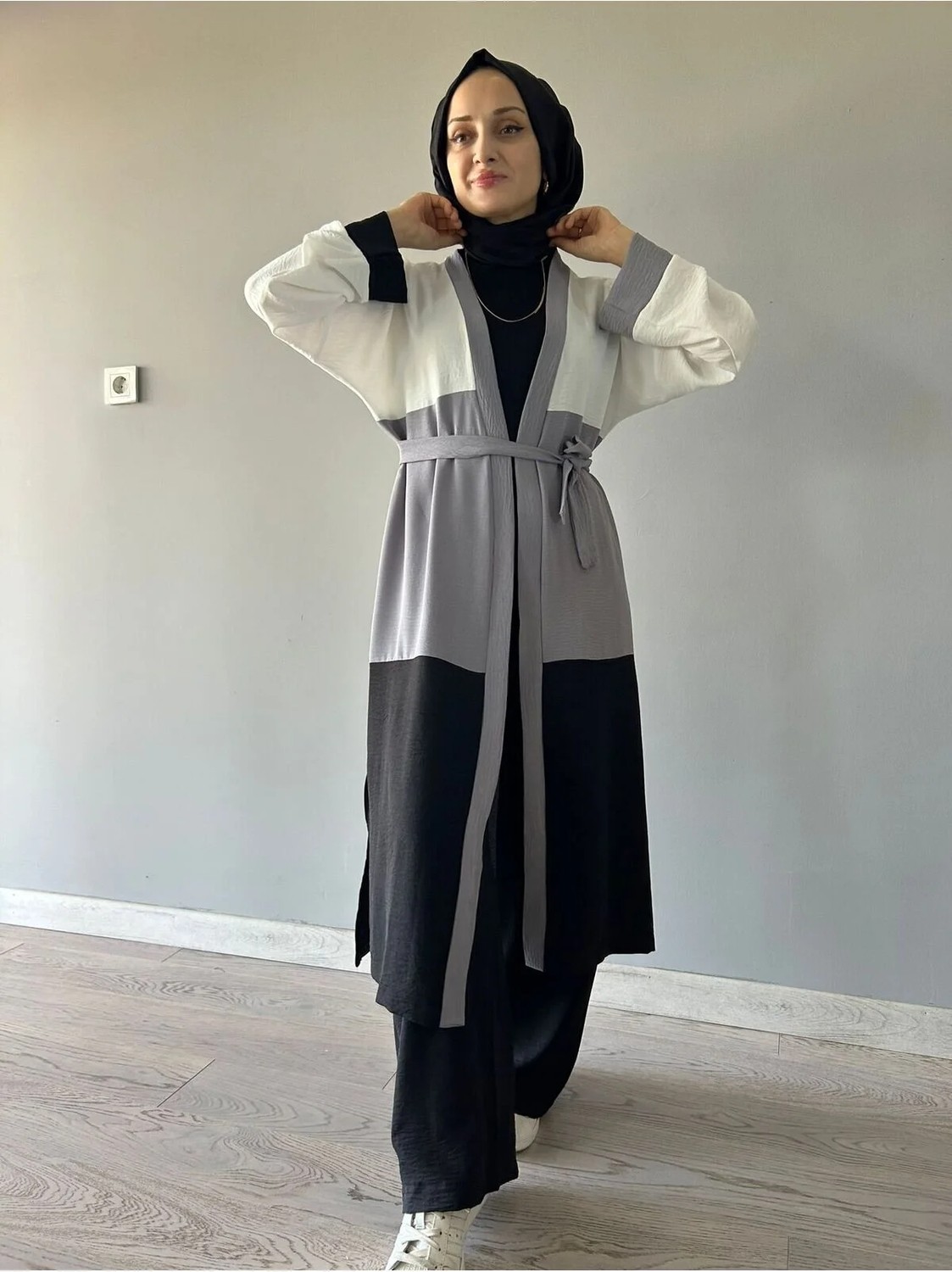 Aysun Aydemir Üç Renk Aerobin Ikili Kimono Takım görsel 4