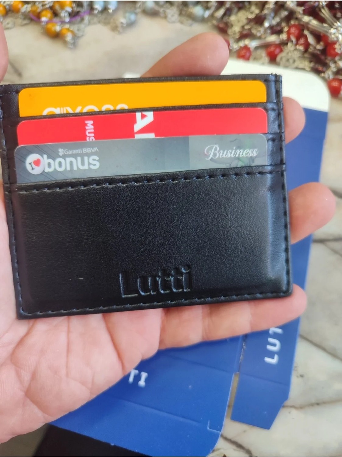 Lutti Minamal Nova Deri Kartlık görsel 2