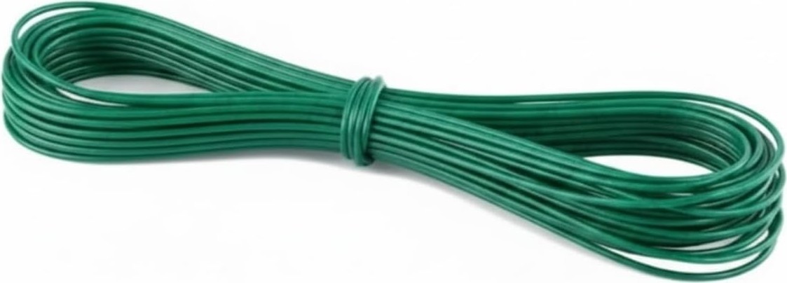 OEM 20 Metre Pvc Kaplı Çelik Çamaşır Ipi, Dayanıklı, Paslanmaz, Kopmaya Karşı Güçlü, Balkon, Bahçe ve Banyo Kullanımı