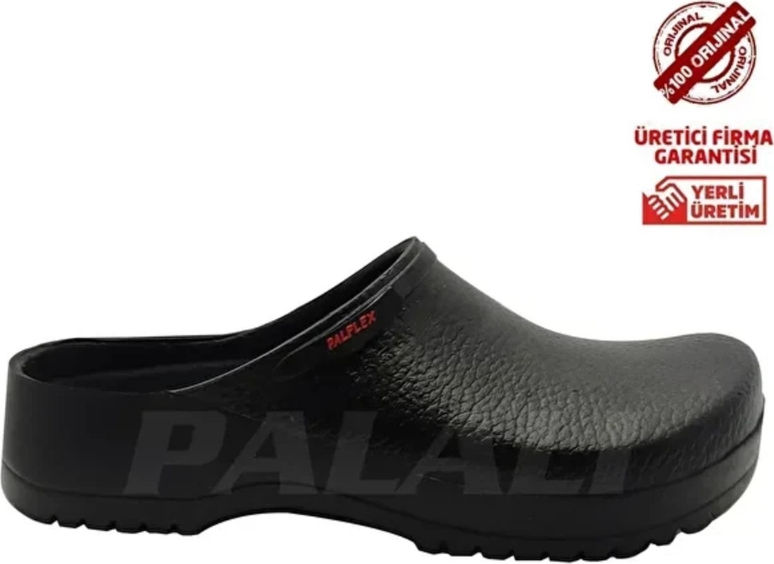 Palalı Sabo Terlik - Doktor Terliği, Hemşire Terliği - Aşçı Terliği, Mutfak Terliği - Günlük, Bahçe Terliği - Unisex görsel 3