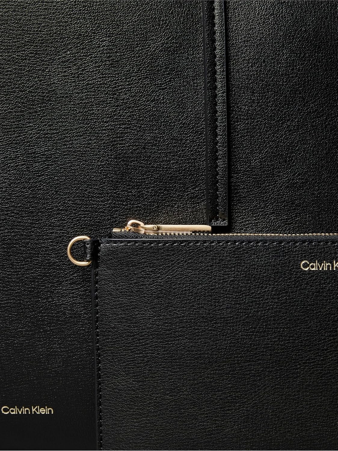 Brf Store Prime Calvin Klein Foıl Logo Tote W/pouch Çanta Kadın görsel 5