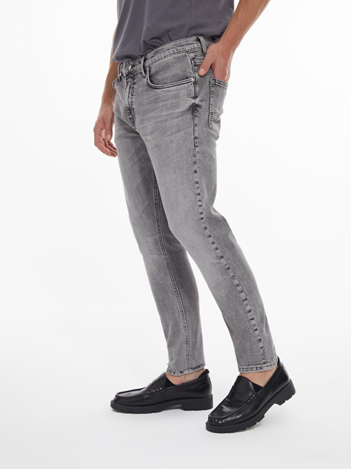 LTB Erkek Smarty Y Dar Paça Orta Bel Jean Pantolon görsel 4