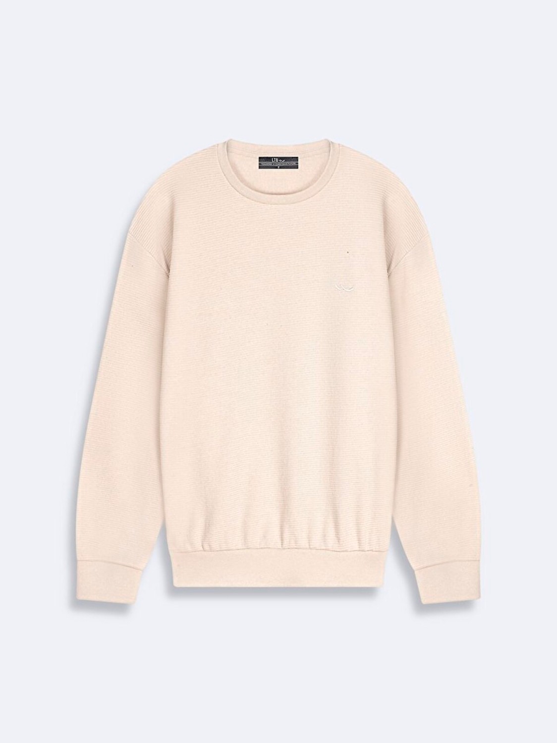 LTB Kadın Sıfır Yaka Uzun Kollu Siyah Sweatshırt