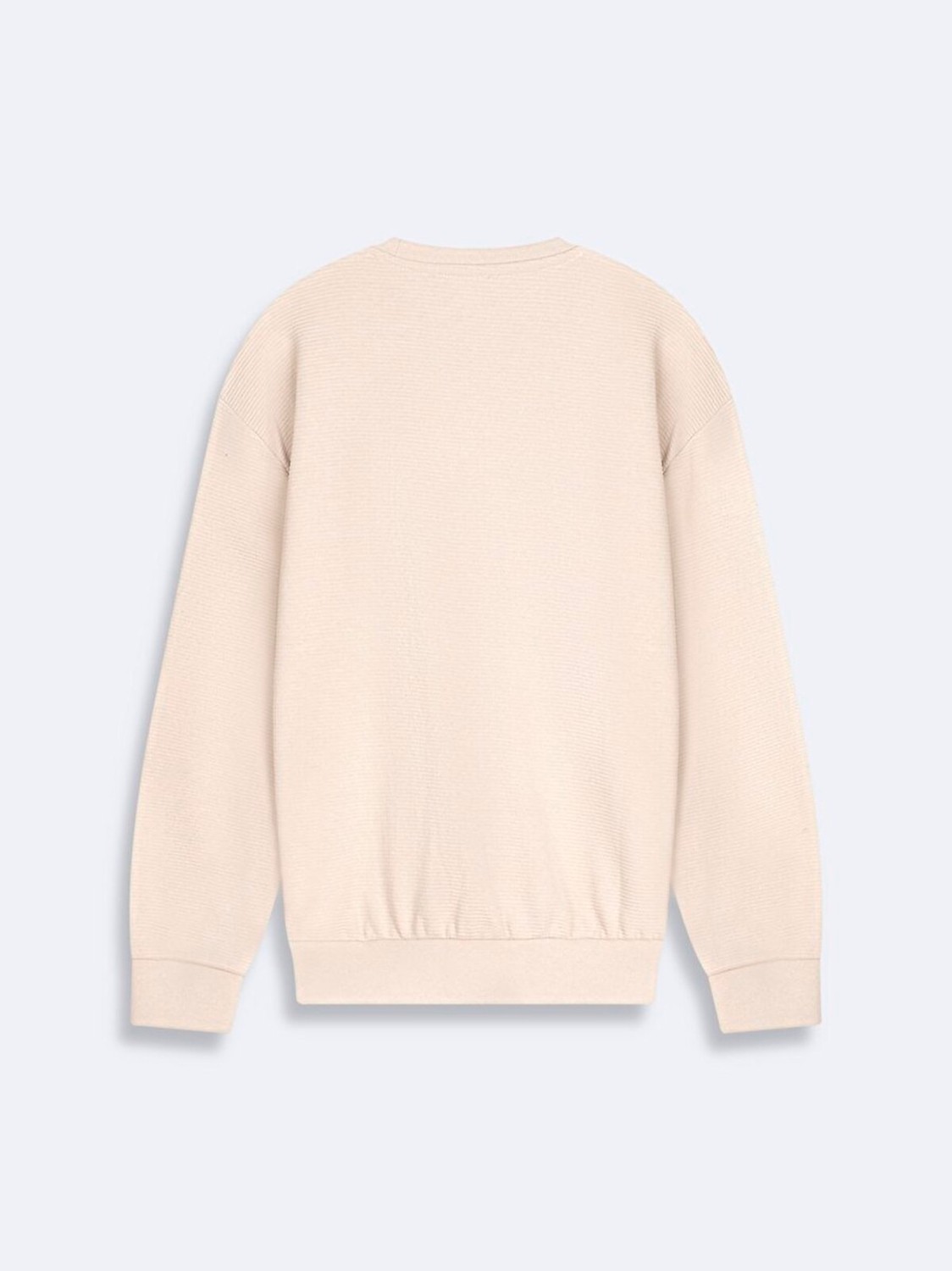 LTB Kadın Sıfır Yaka Uzun Kollu Siyah Sweatshırt görsel 2
