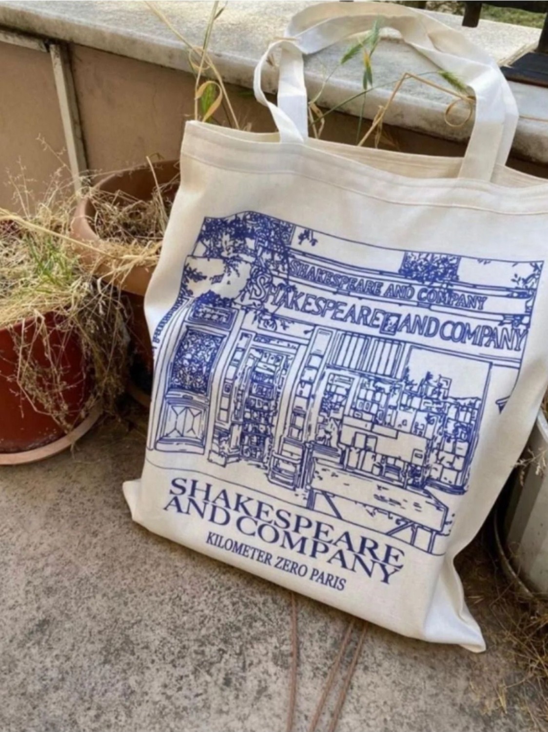 Cemira Shakespeare And Company Tote Bag Bez Çanta, Alışveriş Çantası, Kitap Çantası görsel 3