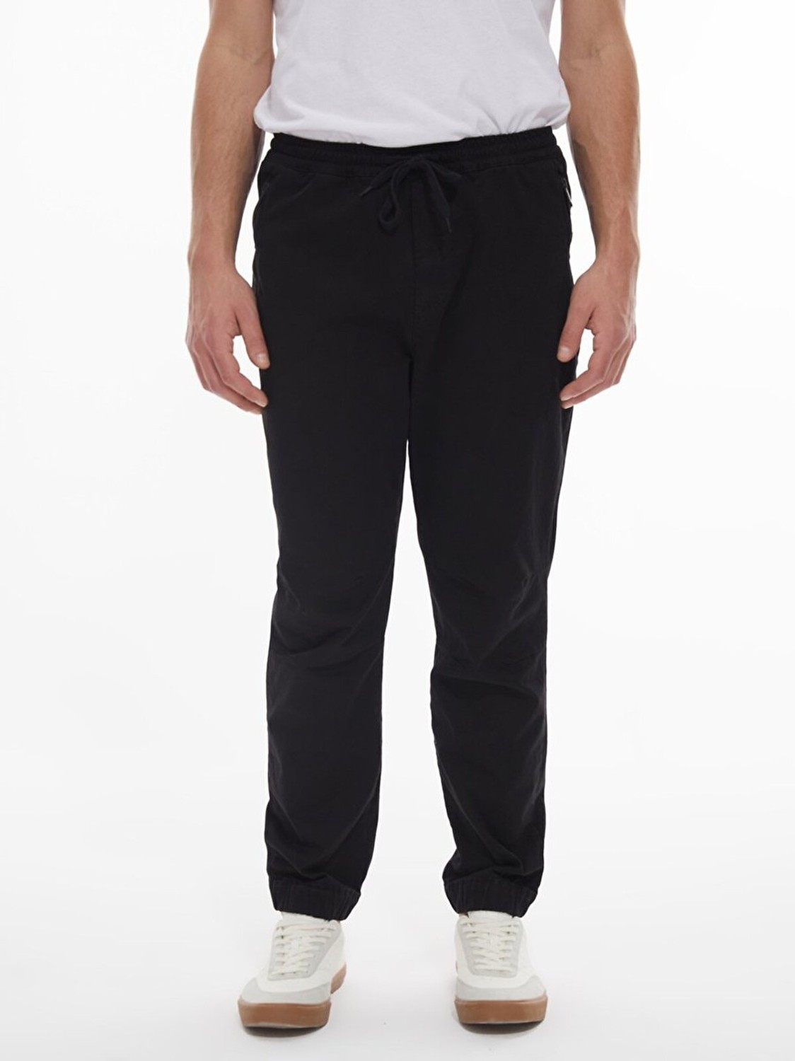 LTB Erkek Jogger Gabardin Siyah Pantolon görsel 7