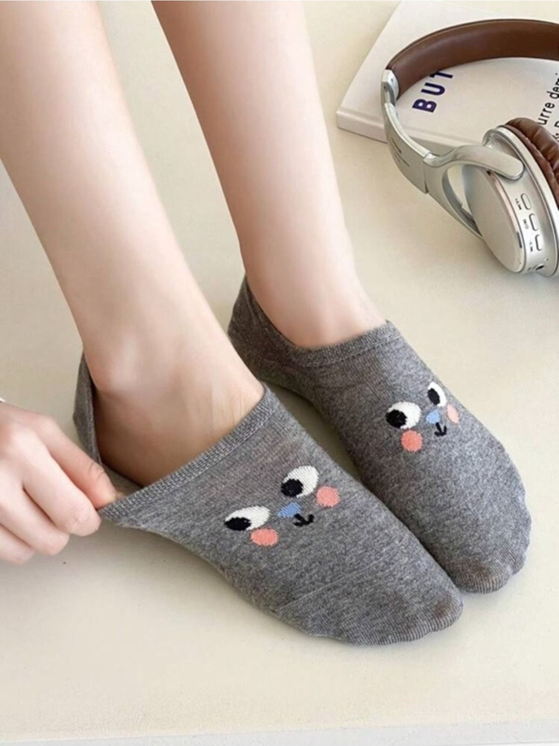 Black Arden Socks Black Arden %80 Pamuk Yazlık Babet Çorap, Hijyenik Yıkama ile Yumuşak, Antibakteriyel ve Rahat, 5 Çift görsel 4