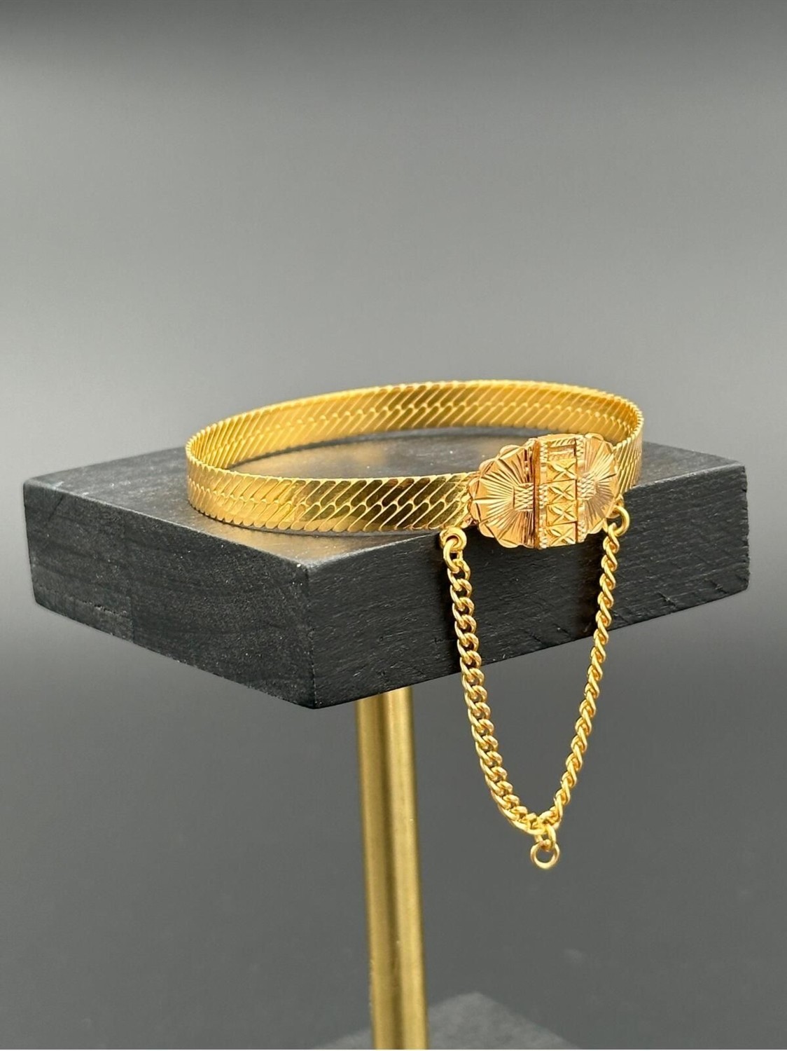 Kuyumcu Nurettin 20 gr (Gram) Diyarbakır Hasırı Bilezik El Işlemesi (22 Ayar Altın)