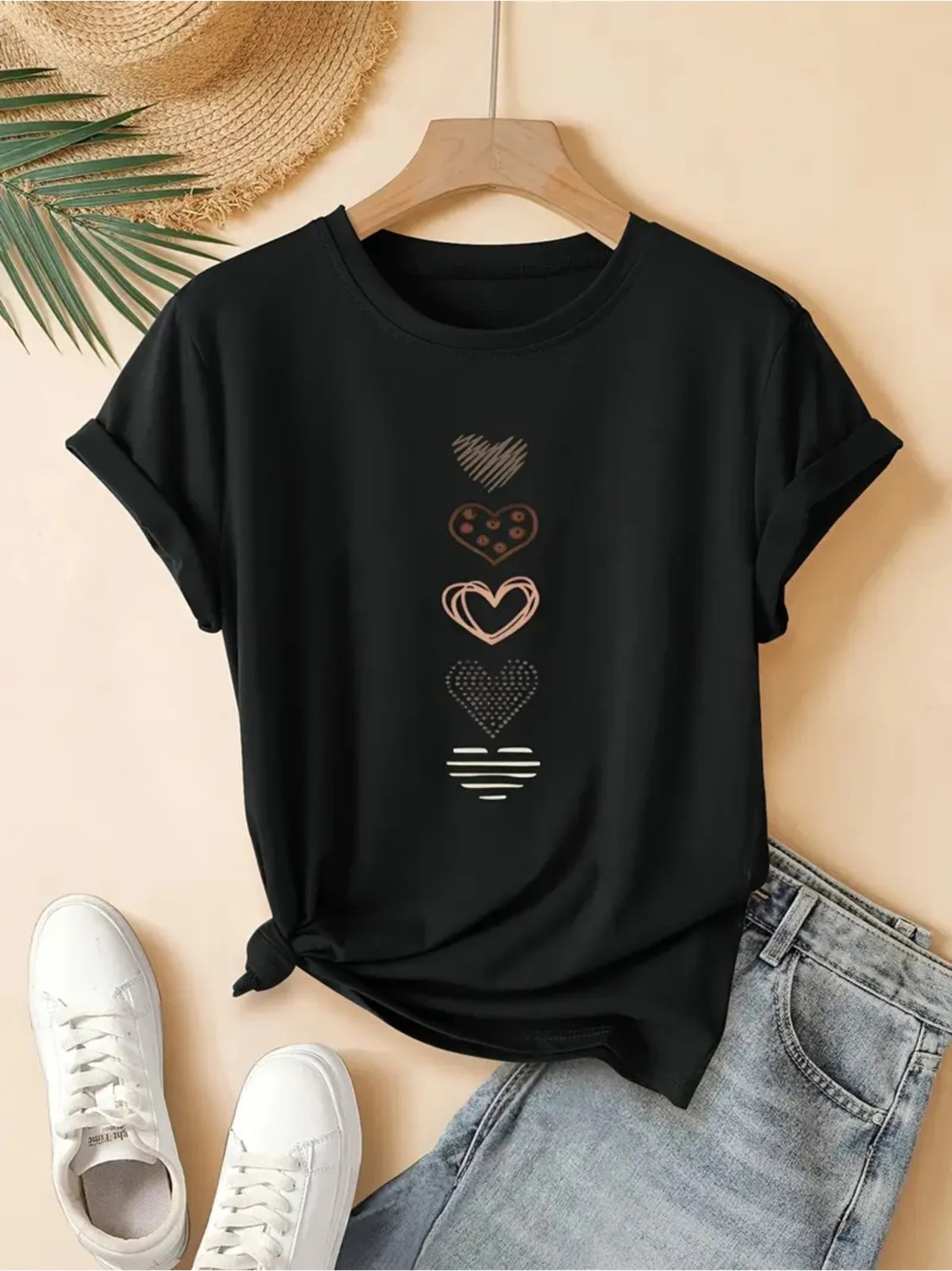 Calp Teks sıralıkalp Basklı T-Shirt/tişört görsel 5