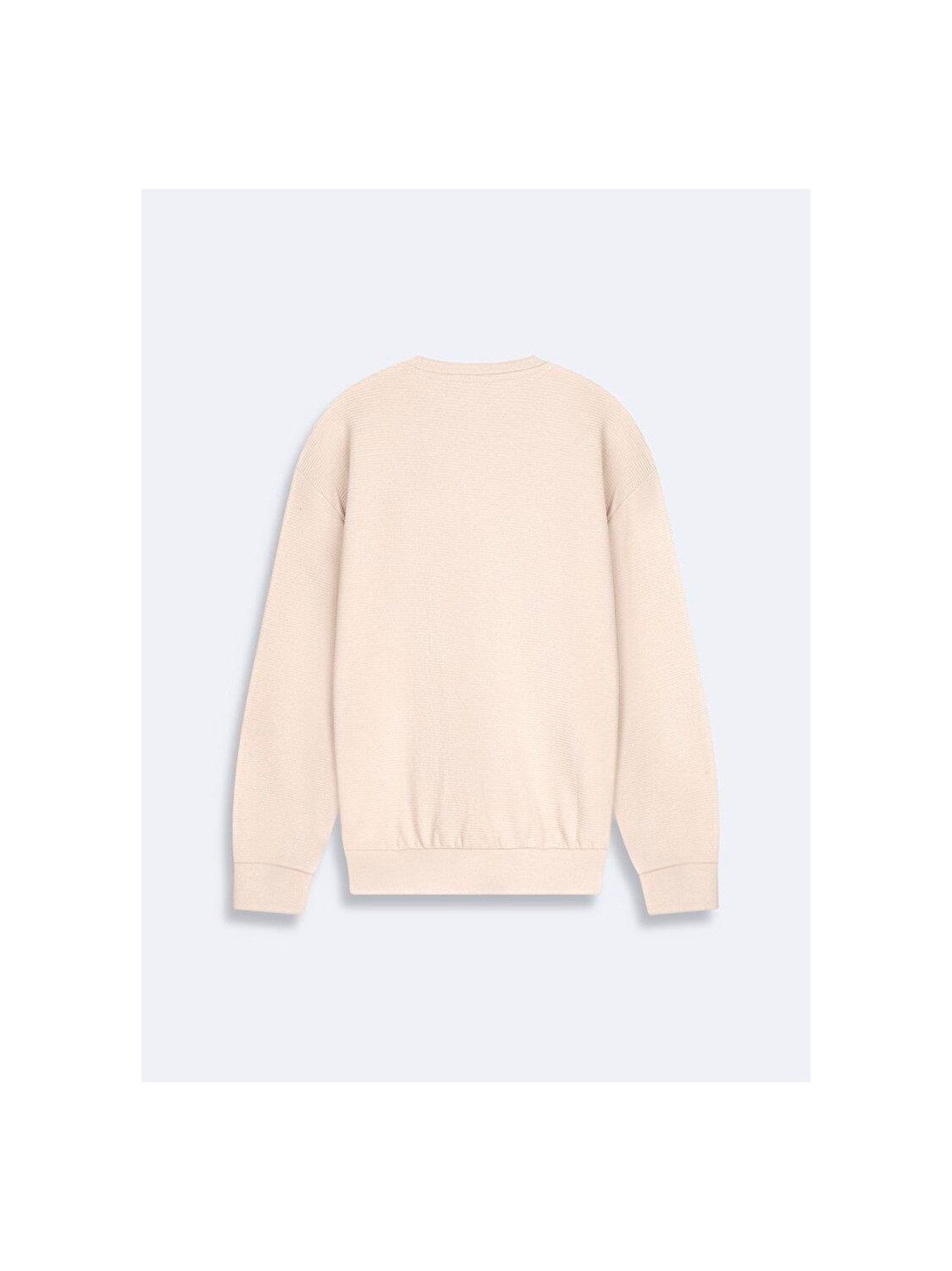 LTB Kadın Sıfır Yaka Uzun Kollu Siyah Sweatshırt görsel 4