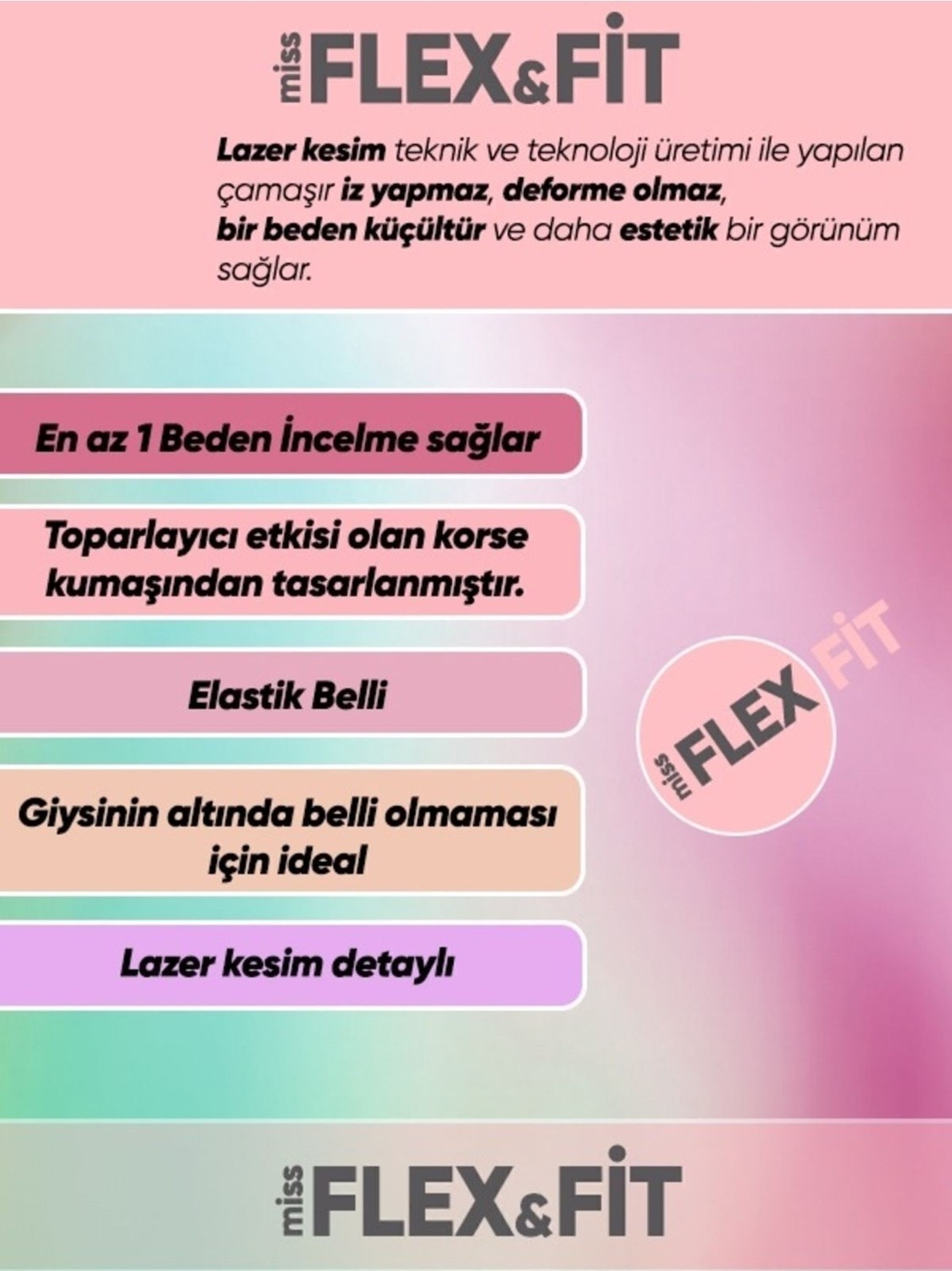 Teknotrust Yüksek Bel Bej Kesim Şort, Lazer Kesim, Dikişsiz, Rahat ve Şık Tasarım görsel 2