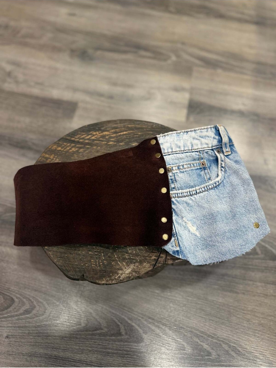 Yılday Gür Butik Wildhorse Denim & Hakiki Deri El Yapımı Western Kemer görsel 7