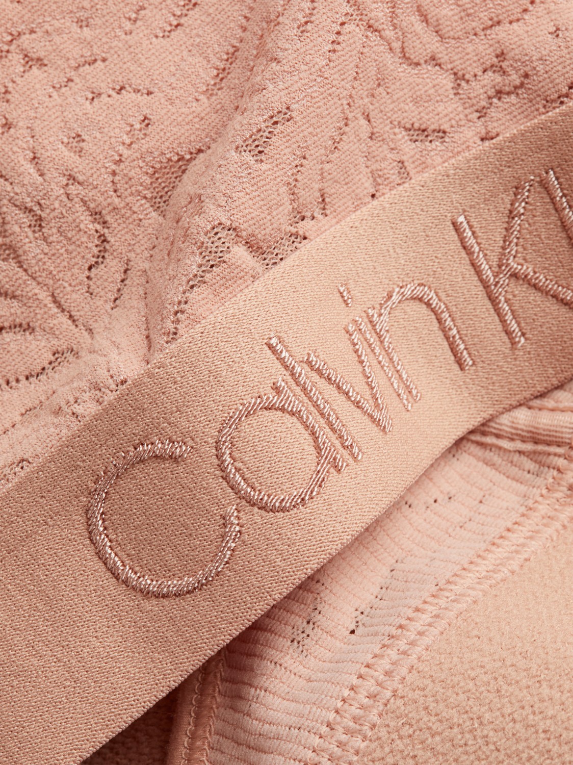 Calvin Klein Kadın Bej Calvin Klein Unlıned Bralette Kadın Bej Bralet görsel 2