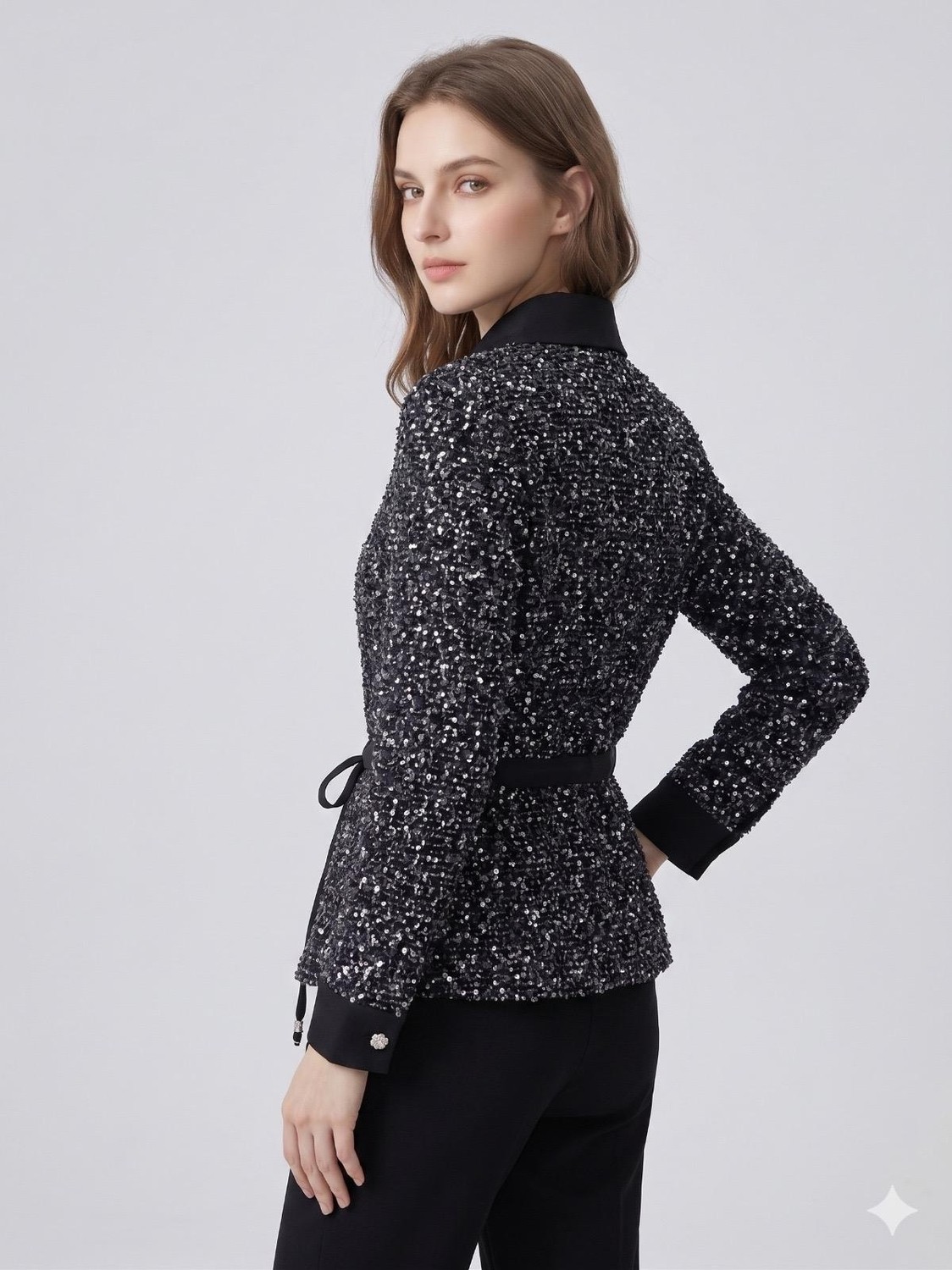 Moda İlgi Modailgi Pul Işlemeli Tunik 15104 görsel 3