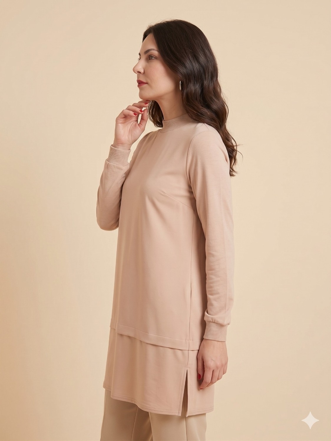 Centilmen Ghisa Lastik Yakalı Tunik 4761 görsel 3