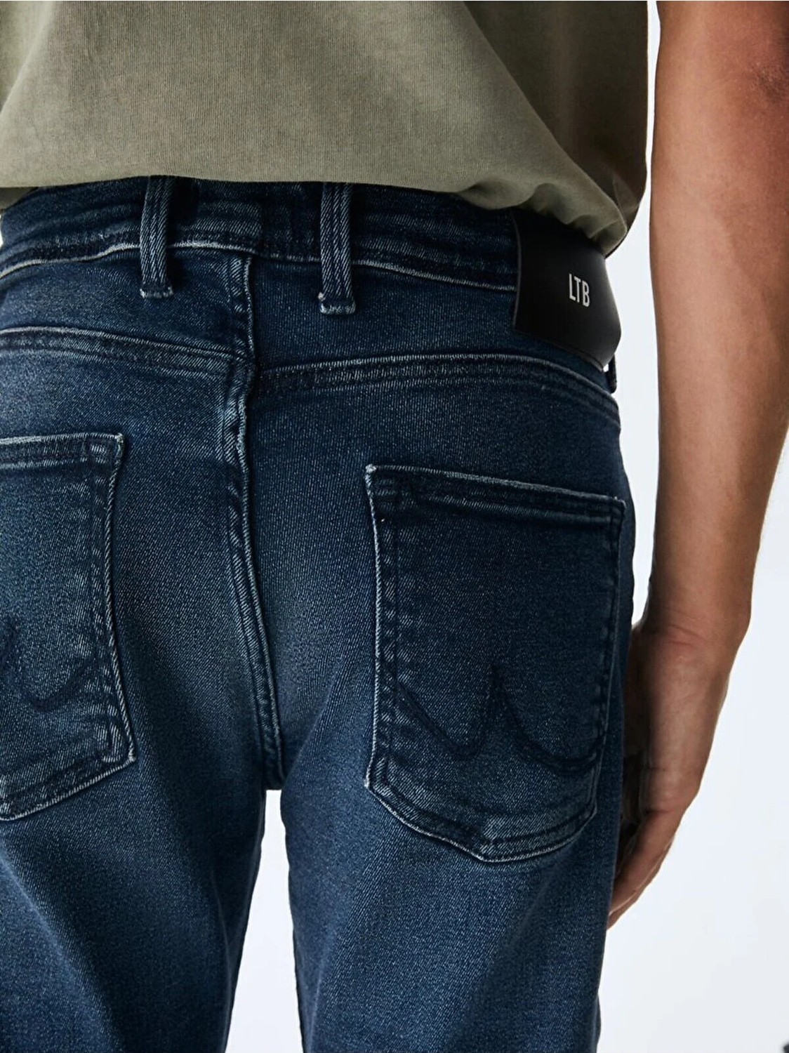 LTB Erkek Dıego X Y Dar Paça Orta Bel Jean Pantolon görsel 4