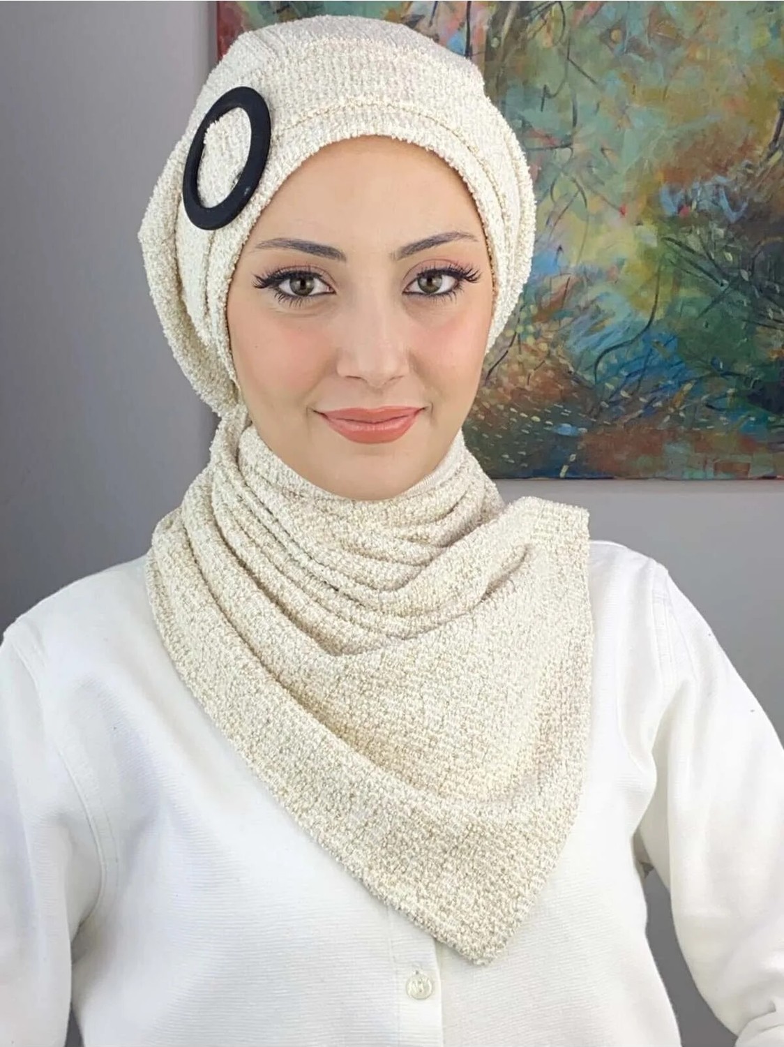Butik Ambar Tokalı Bere görsel 4