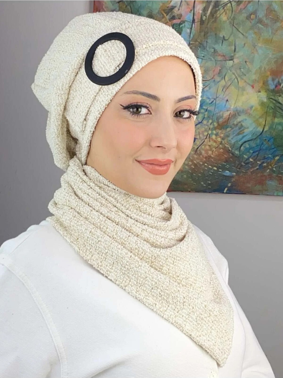 Butik Ambar Tokalı Bere görsel 5