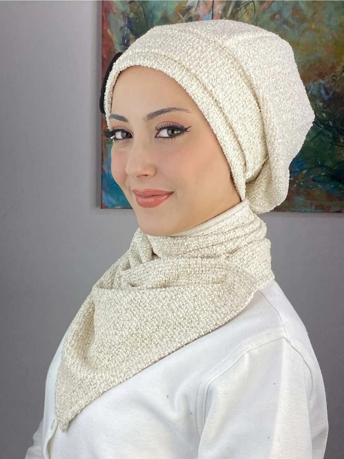 Butik Ambar Tokalı Bere görsel 6