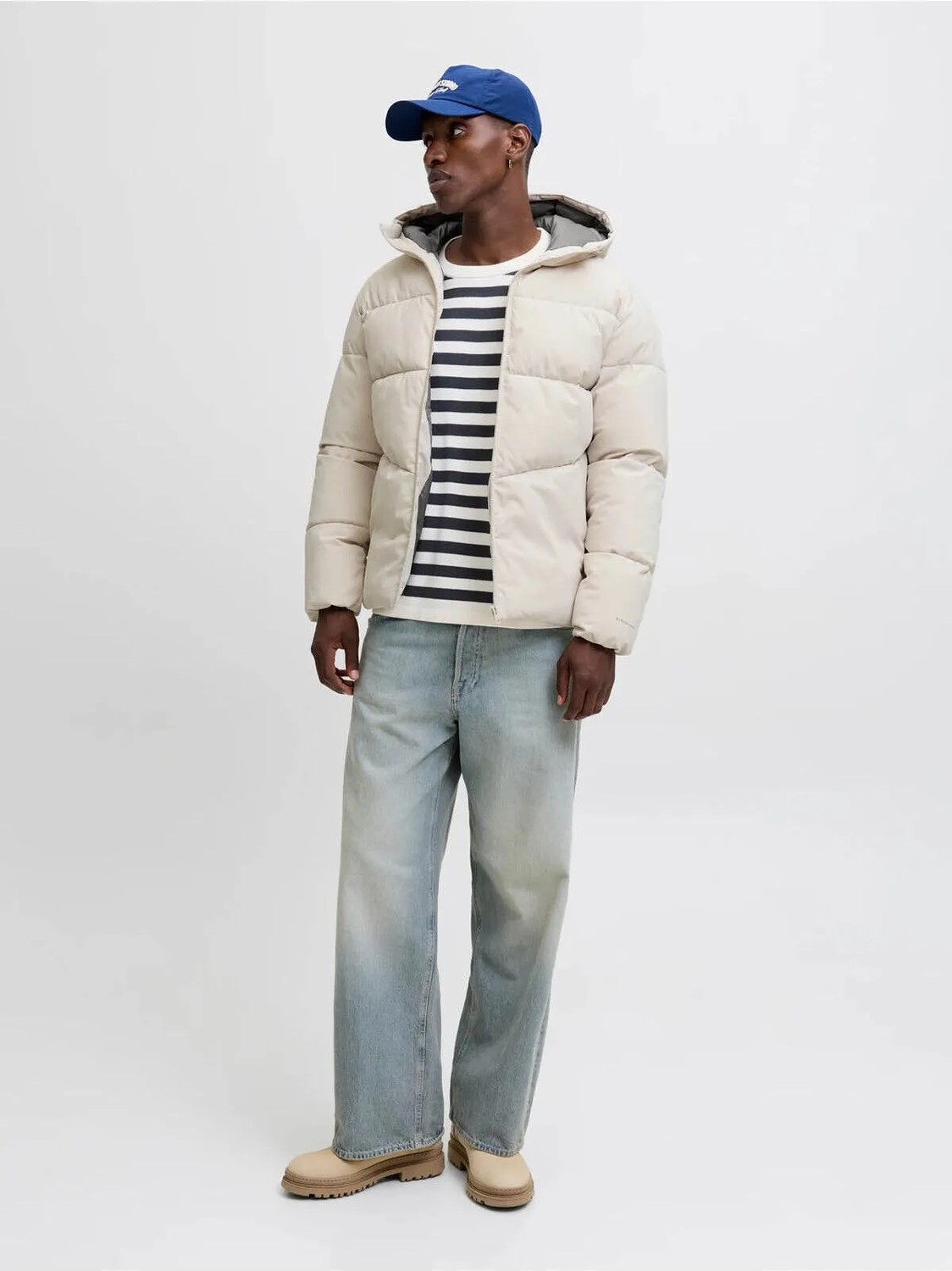 Jack & Jones Jack Jones Global Puffer Erkek Ceket 12283517 görsel 7