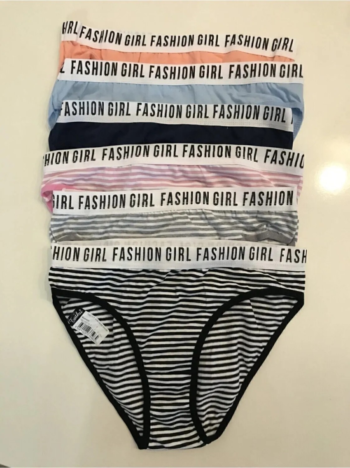 Tutku Kadın 6 Lı Fashion Girl Pamuklu Slip Karışık Renkler - Standart görsel 7
