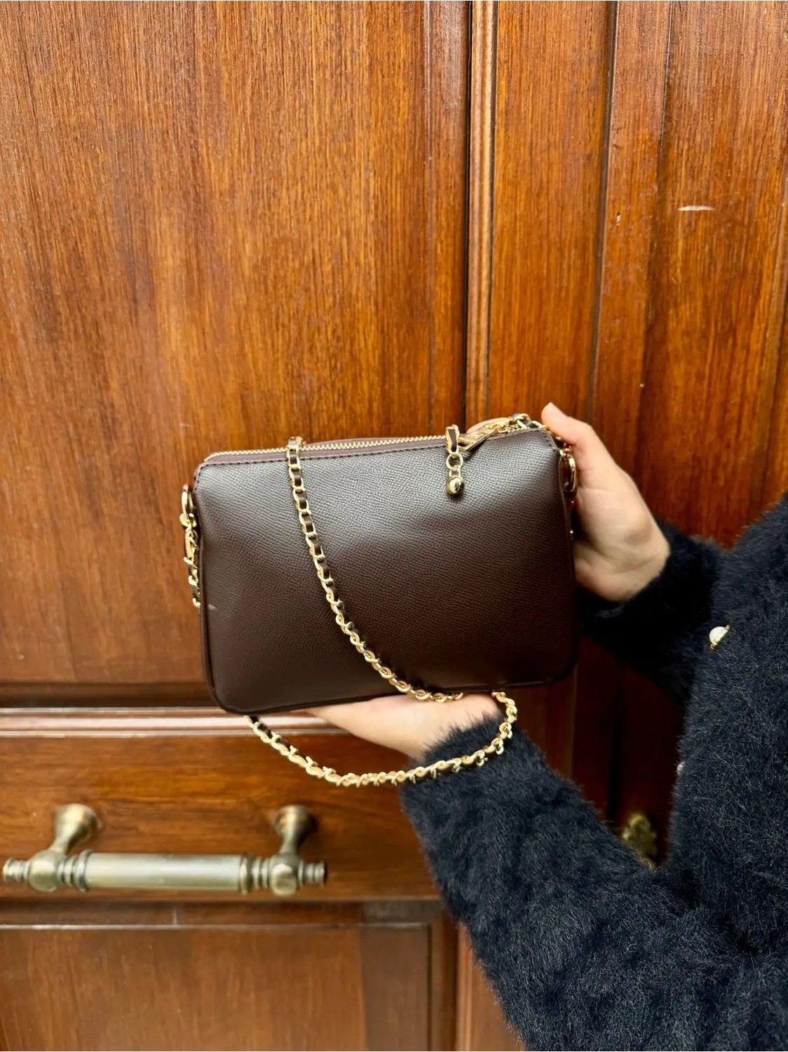 Just Polo Kadın Zincir Askılı Günlük ve Özel Kullanıma Uygun Şık Tasarımlı Omuz & Çapraz Çanta Shoulder Bag görsel 5