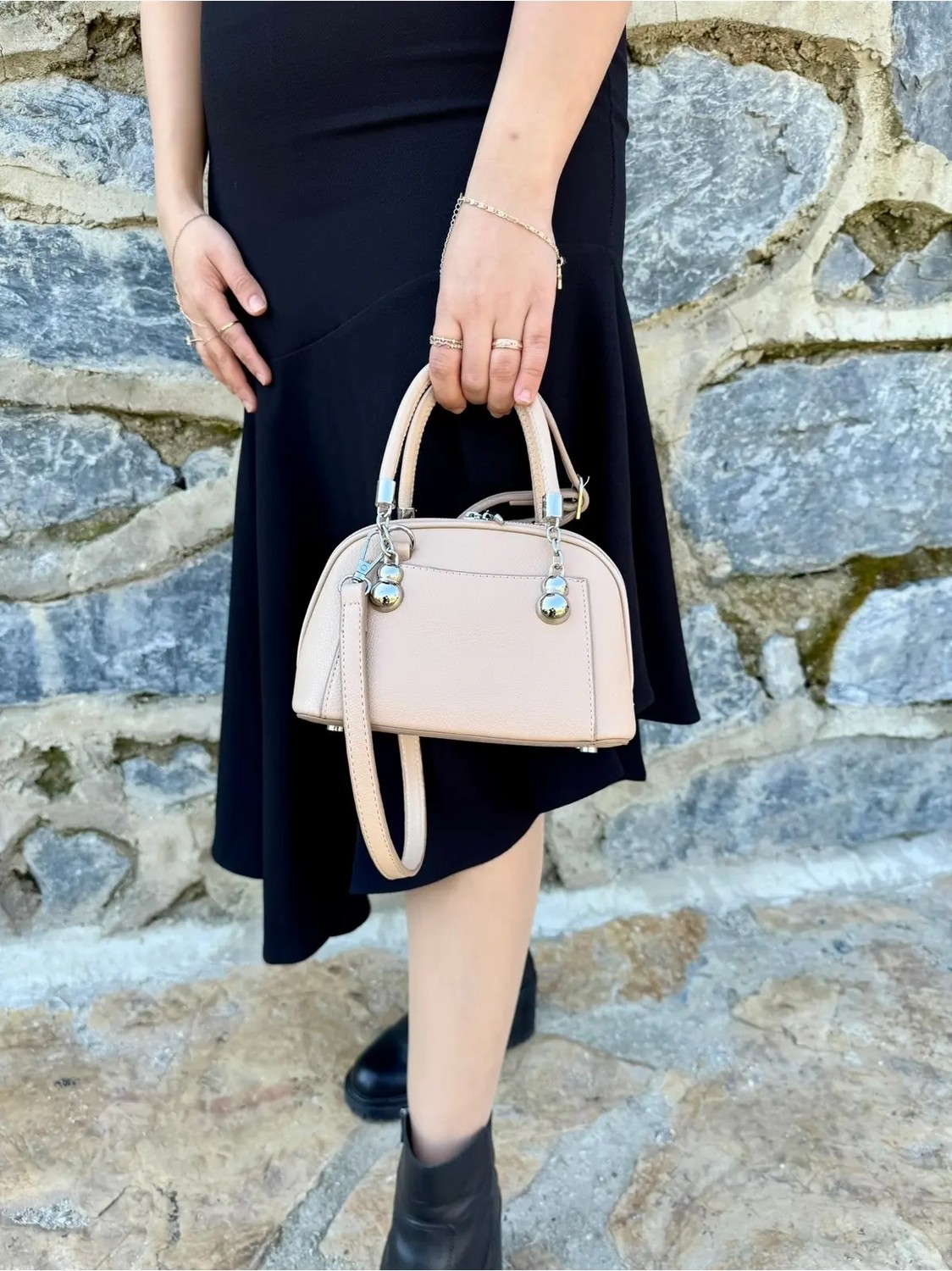 Just Polo Kadın Yeni Sezon Mini Cüzdan Aksesuarlı Askılı Şık El ve Omuz Çantası Ebat : En 19 Boy 14 cm görsel 8