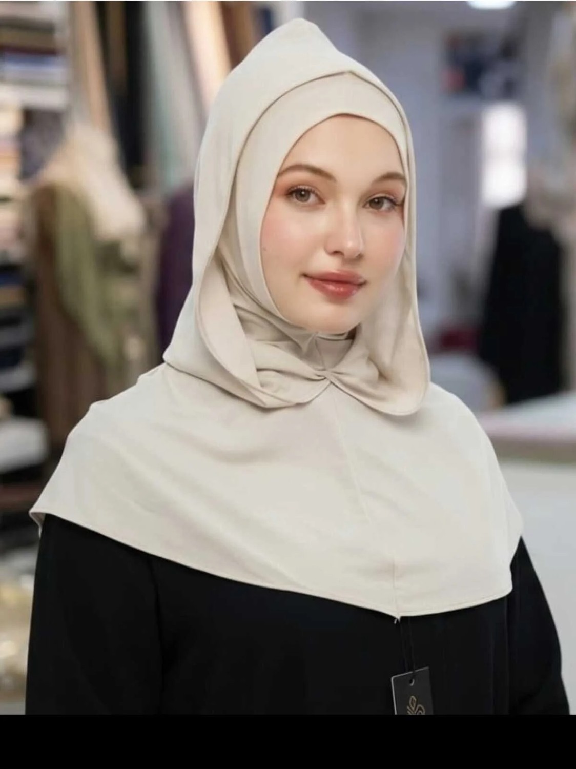 Samara Scarf Kapüşonlu Hijab Sandy