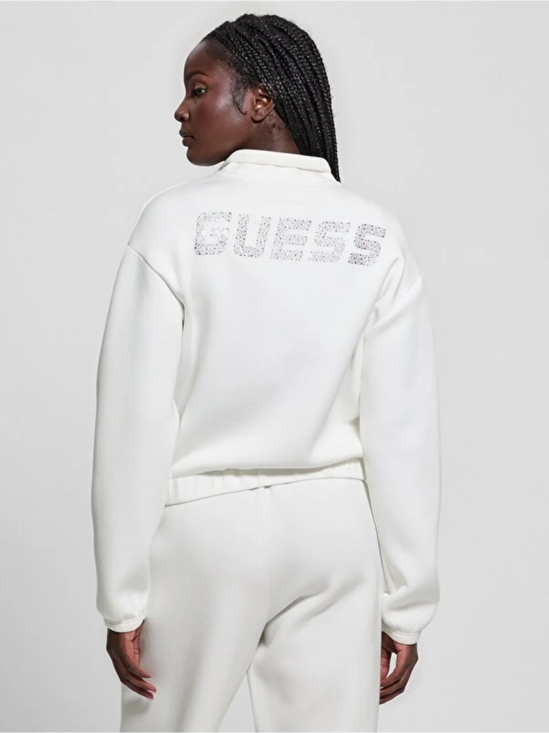 Guess Cecilia Kadın Aktif Scuba Sweatshirt